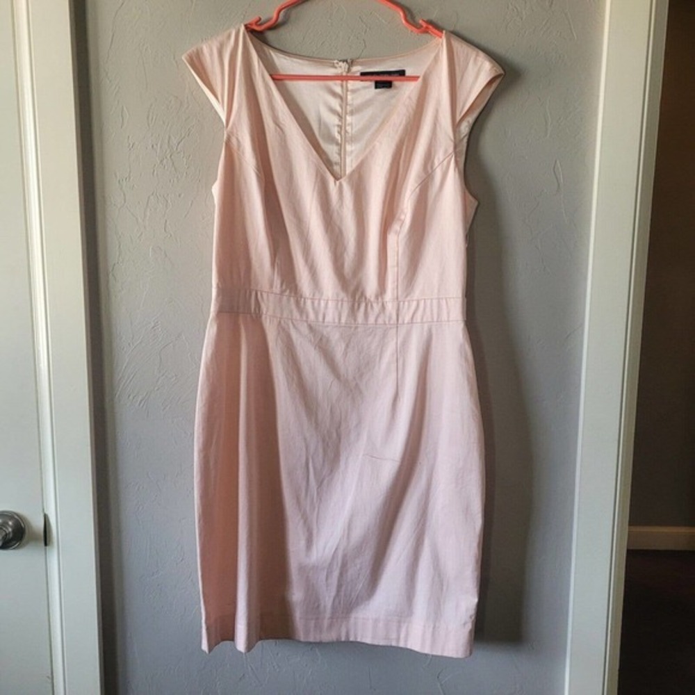 French Connection Pale Pink Buisness‎ Dress 10